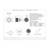 Metzler - Pressure Switch 25mm - LED Ring Lighting Green