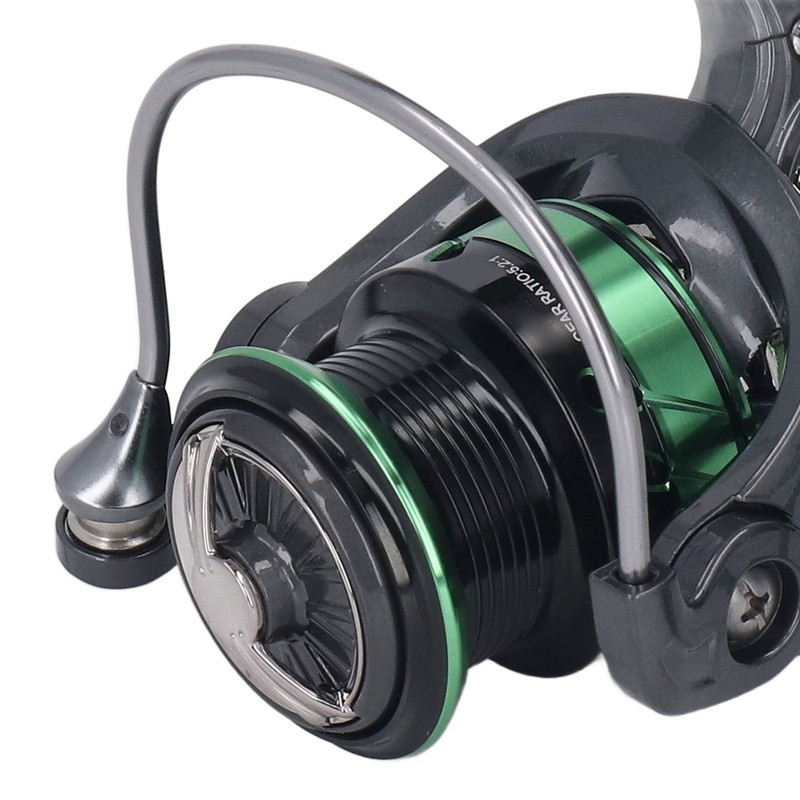 Saltwater Spinning Reel 13+1 Stainless Steel Bearing Waterproof Fishing Reel