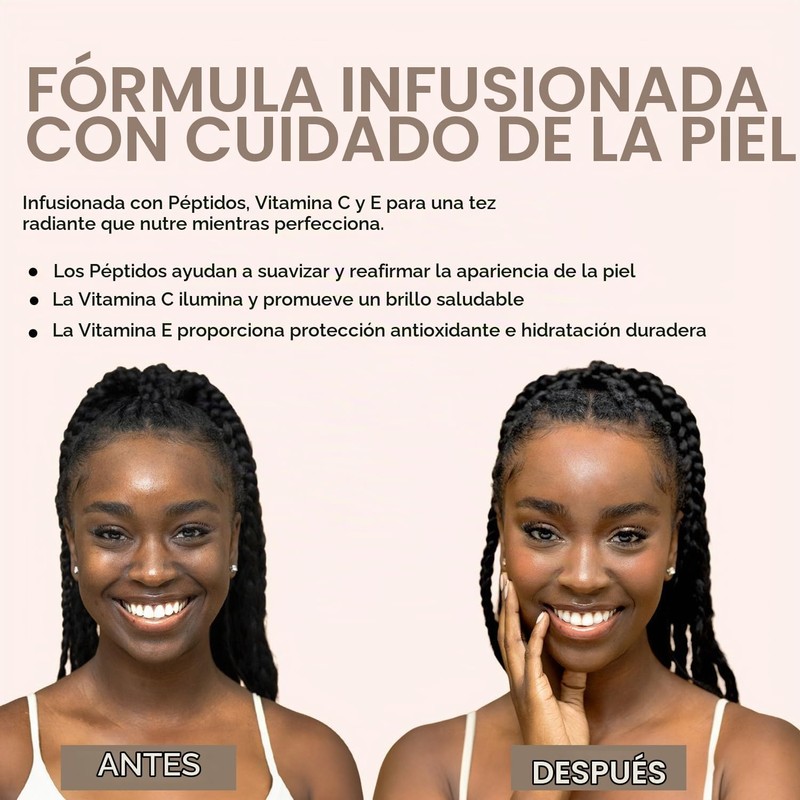 Palladio CC Cream Correctora de Cobertura Completa sin Aceite Light