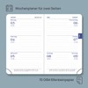 POPRUN Mini Pocket Calendar 2026 Small 11.5 x 7.5 cm