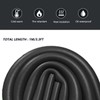Foam Tubing for Handle Grip Support, Slit Pipe Insulation Lagging