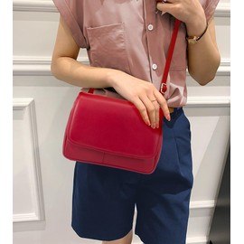 Alessandro Florenz 12975 Women's Leather Handbag Medium Small Leather Handbag Shoulder Bag Women Ladies Bag Genuine Leather Soft Alessandro Florence 12975 Selection, Bordeaux Love (Red)