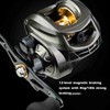 Fishing Reel Casting Reel Baitcaster 7.2:1 High Speed Spinning Reel