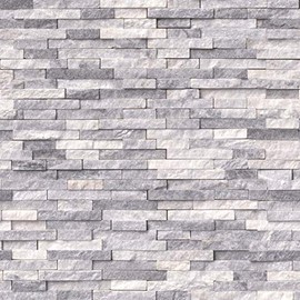 MSI Alaskan Gray Splitface Tile, 12 in. x 12 in.,Gray, 10 Piece for Bathroom, Kitchen Backsplash, Accent Wall Tile, and Shower Wall Tile