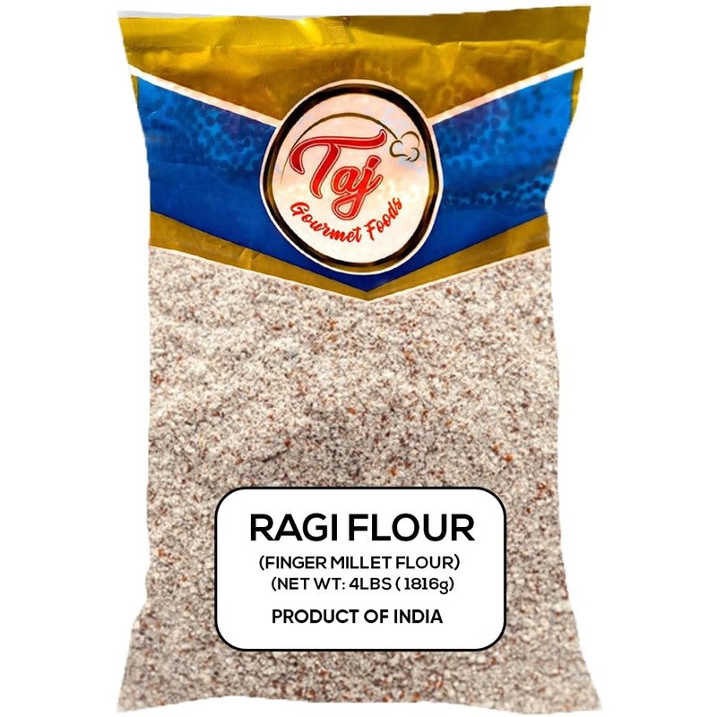 TAJ Ragi Flour, Finger Millet Flour, 2 Pounds