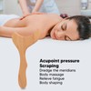 Gua Sha Board Men Women Wooden Ergonomic Muscle Relaxation Scraping