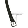 Harrys-Collection HC Men's Women's Leather Belt Buffalo Leather with Antique