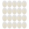 20pcs Opal Flatback Cabochon Stone Smooth Surface Beautiful Oval Stones