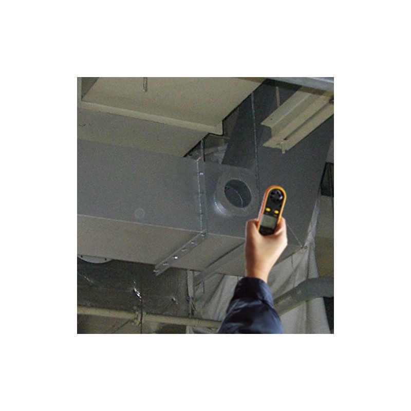 SMART SENSOR デジタル風速計　温度計搭載モデル AR816