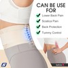 Ultra Thin Back Brace for Lower Back Pain Women, Lightweight