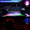 RGB LED Rock Lights, Neon Underglow Kit for Car with