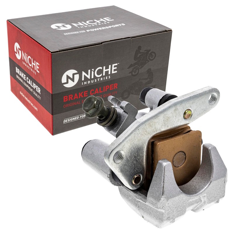 NICHE Front Brake Rotor Caliper Kit for Yamaha Raptor 660R