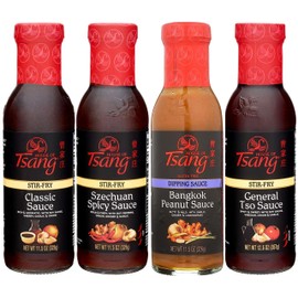 House of Tsang Sauce 11.5 Oz Variety Pack of 4