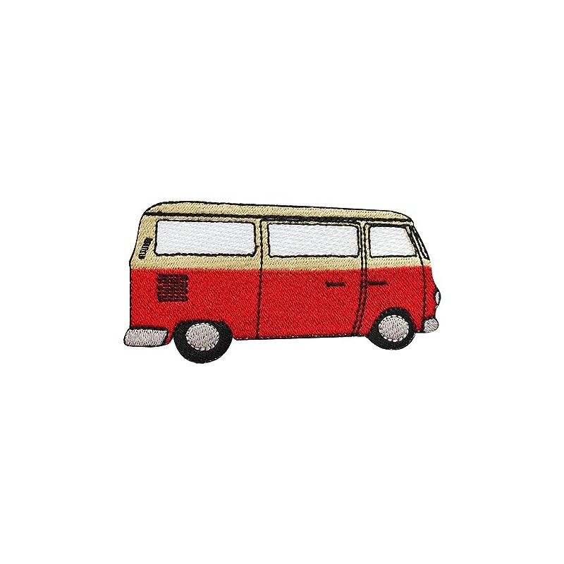 Travel Van Patch, Travel Patch, Groovy Patch Embroidered Iron on