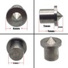 CESFONJER 4mm Individual Dowel Markers, Marking Punch for Carpentry Dowels,