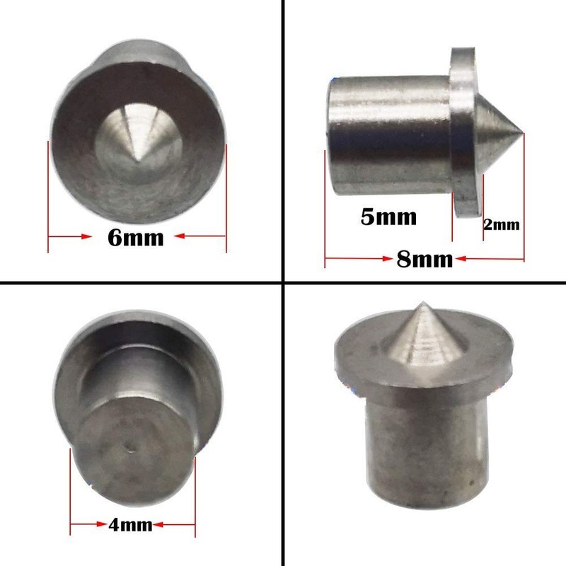 CESFONJER 4mm Individual Dowel Markers, Marking Punch for Carpentry Dowels,