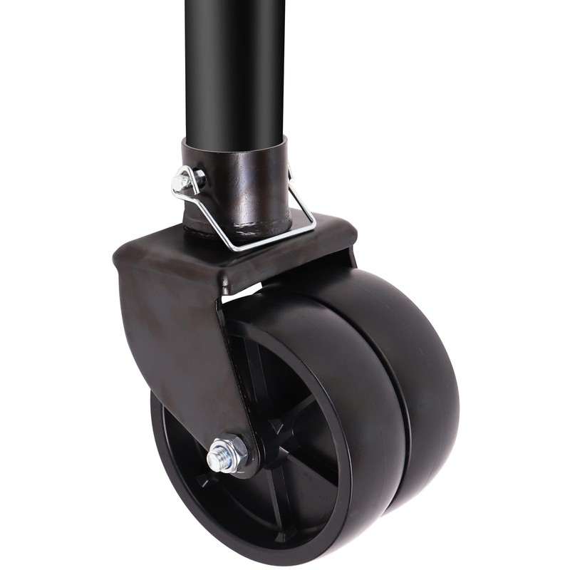 YEOPGYEON Trailer Jack Wheel with Pin - 6" Dual Wheel
