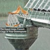4PCS Gutter Guards,Gutter Downspout Guard, New Round Head Aluminum Down