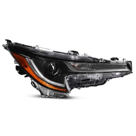 CAAP DRIVEN Right Passenger Side Projector Headlight Compatible with 2020-2023 Toyota Corolla Base/L/LE Sedan CAAP-0152-OEM-HL-R