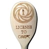FastCraft JAMES BOND 007 INSPIRED WOODEN BAKING SPOON WOOD KITCHEN