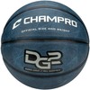 CHAMPRO Dura-Grip 230 Rubber Basketball, Women's Size 28.5, Navy