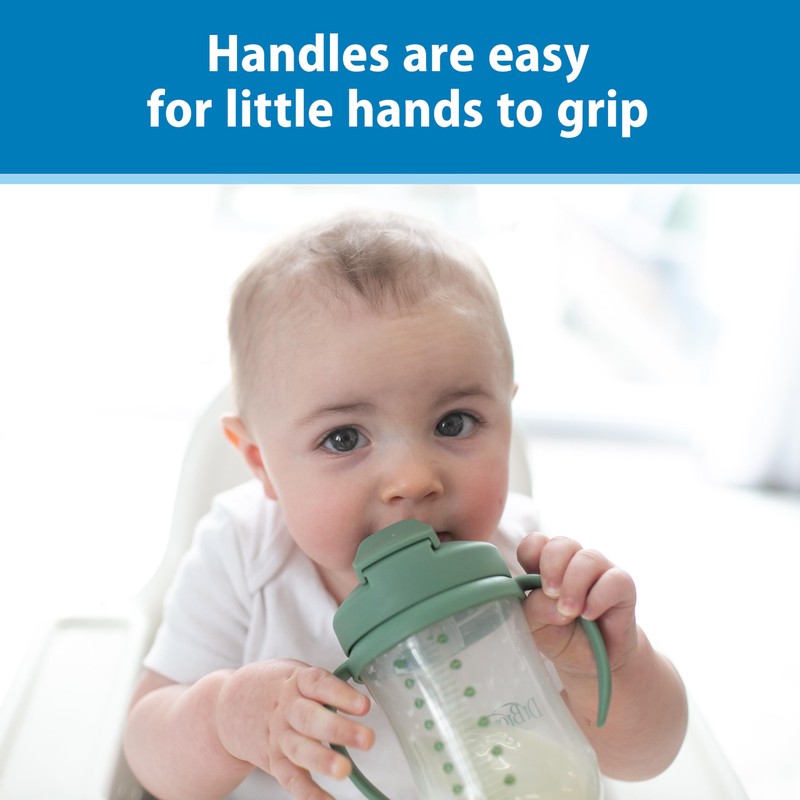 Dr. Brown's Milestones Baby's First Straw Cup, Training Cup with