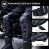 DUHAN Motorcycle Knee Shin Guards for Men & Women -
