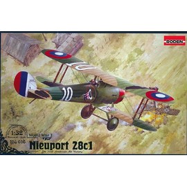 Roden 616Â Model Kit Nieuport 28 c.1