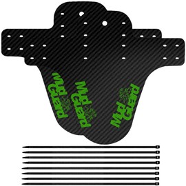 See Bello Bicycle Mudguards, Mountain Bike Mudguards, Bicycle Mud Guard Mud Guard for 26 inch, 27.5 inch, 29 inch, MTB Fat Bike Wheel Sizes (Green, Pack of 2)