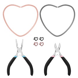 HERSIN Permanent Bracelet Kit Forever Bracelet Making for Couples Gift Friendship Bracelets DIY Locked Bracelet Christmas Valentine's Day for His and Her Bracelets Jewelry Gifts