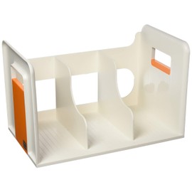 Nakabayashi PLS-BE1-O Bookend, Orange