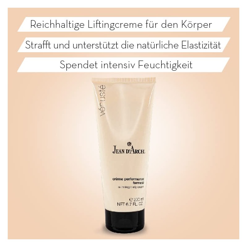 JEAN D'ARCEL Vénusté crème performance fermeté - body cream -