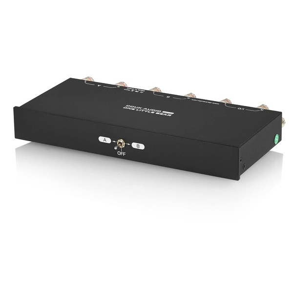 2 Zone Amplifier / Speaker Selection Box Passive Audio Switch