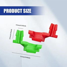 HQRNYP 5 Pair Tailgate Handle Rod Clip, Tailgate Lock Handle Clips, Hood Latch Locking Push Clip, Left and Right Handle Rod Door Lock Clip Compatible with Chevy Silverado GMC Sierra 88981030 88981031