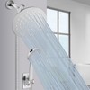 NearMoon Shower Head with Hose, High-Pressure Stainless Steel 8'' Rain