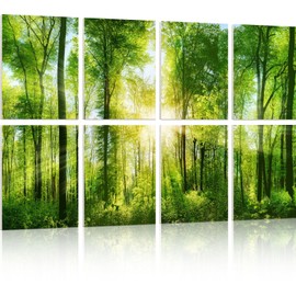 YPY Sound Proofing Panels for Walls: 8 Pack 48"x32" Decorative Art Acoustic Panel Sound Dampening Panels Absorbing Treatment