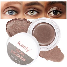 evpct Kaely Cream Eye Shadow Circle Pallette Eyeshadow Brightener, Bronze Shimmer Eye Shadow Applicator Palette Makeup Long Lasting Waterproof sombra negra para ojos para ojos brillantes 20