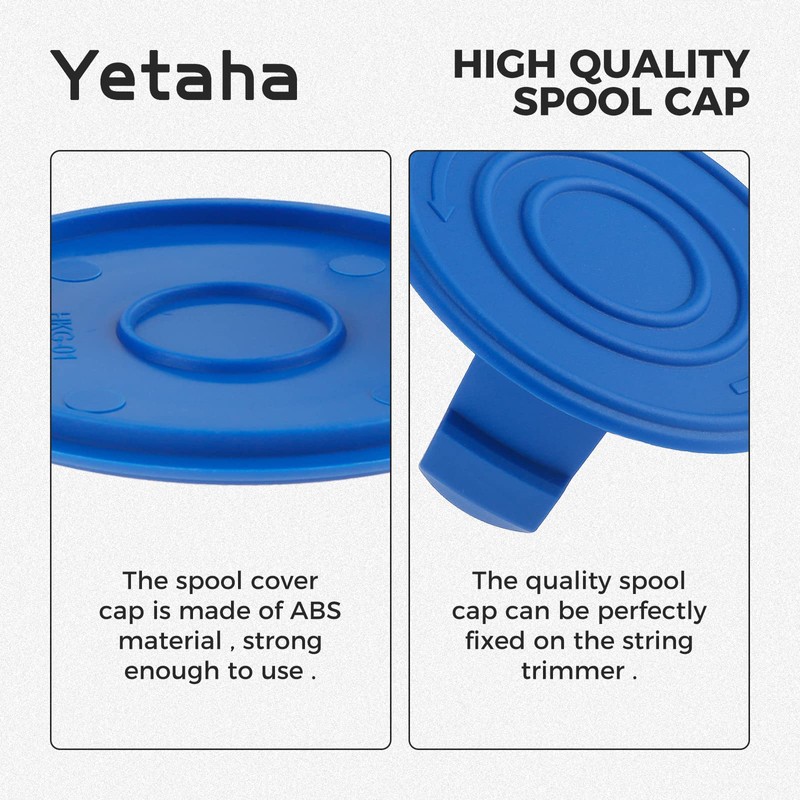 Yetaha KST-120X String Trimmer Spool Replacement Compatible with Kobalt KST