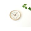 KATOMOKU plywood clock 21 radio clock sweep (continuous second hand)