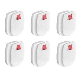 Nispira IZ300 IZ300UK Foam Felt Sponge Filters for Shark IZ300UKT IZ320 IZ320UK IZ320UKT Anti Hair Wrap Cordless Vacuum Cleaners Accessory Filters, 6 Sets