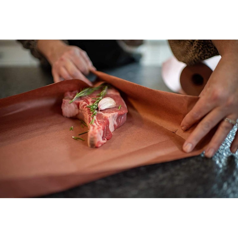Meat Hugger - Pink Butcher Paper Dispenser Box (17.25 Inch