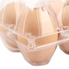 JAPCHET JAPCHET 100 Pack Plastic Egg Cartons, Clear 12 Egg