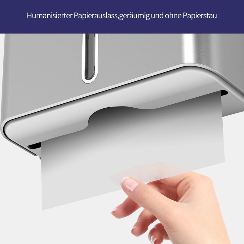 PLUSSEN Towel Dispenser for Paper Towels, Dispenser Public Paper Hand