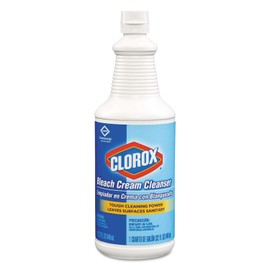 CLOROX Clorox - Bleach Cream Cleanser Fresh Scent 32Oz Bottle 8/Carton "Product Category: Breakroom And Janitorial/Cleaning Products"