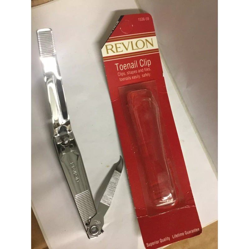Revlon NEW WITHOUT PACKAGE Revlon Toenail Clip ORIGINAL OLD PACKAGE