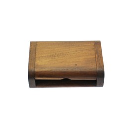 speed mao Stylish Simple Rectangle Toothpick Holder, Brown