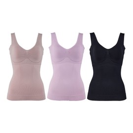 Genie Women's Glamour Shape, Smart Fit, 3-Piece Set, Shapewear, grey