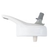 EcoVessel Adults & Kids Replacement Straw Lid, White with Grey