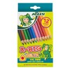 JOLLY X-BIG Delta Colouring pen, 12 Cardboard case, Bright Colours,