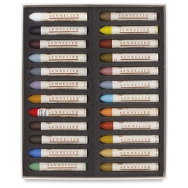 SENNELIER Cardboard Oil Pastel Set, 24 Count (Pack of 1), Still Life